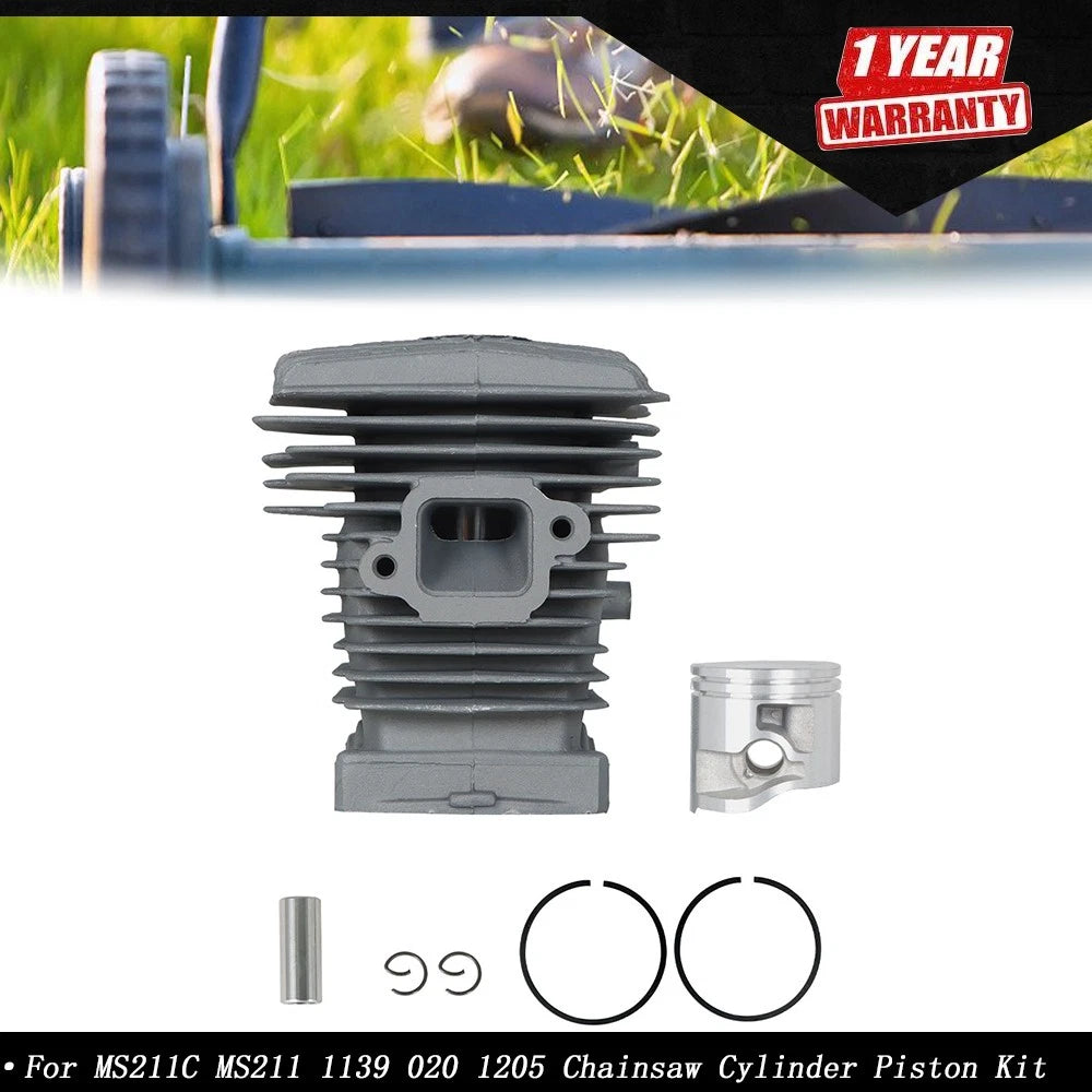 Cylinder Piston Kit for MS211 2-Mix MS211C MS211Z (2011–2019)