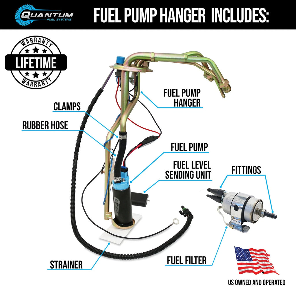 QFS 155LPH Fuel Pump for LS Swap