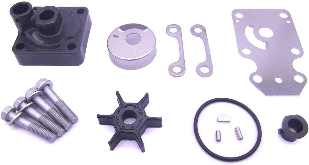 Water Pump Impeller Kit for Yamaha 4 Stroke 15 20 HP Outboard (F 15C 20) 6AH-W0078-00