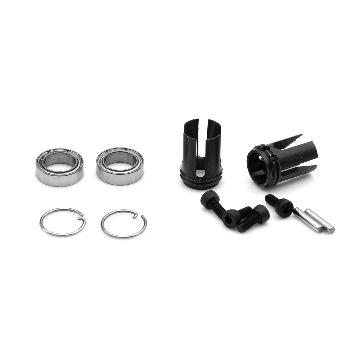 Front Straight Axis Kit for Tamiya TT02 XV02 XM01 (39T, 22047)