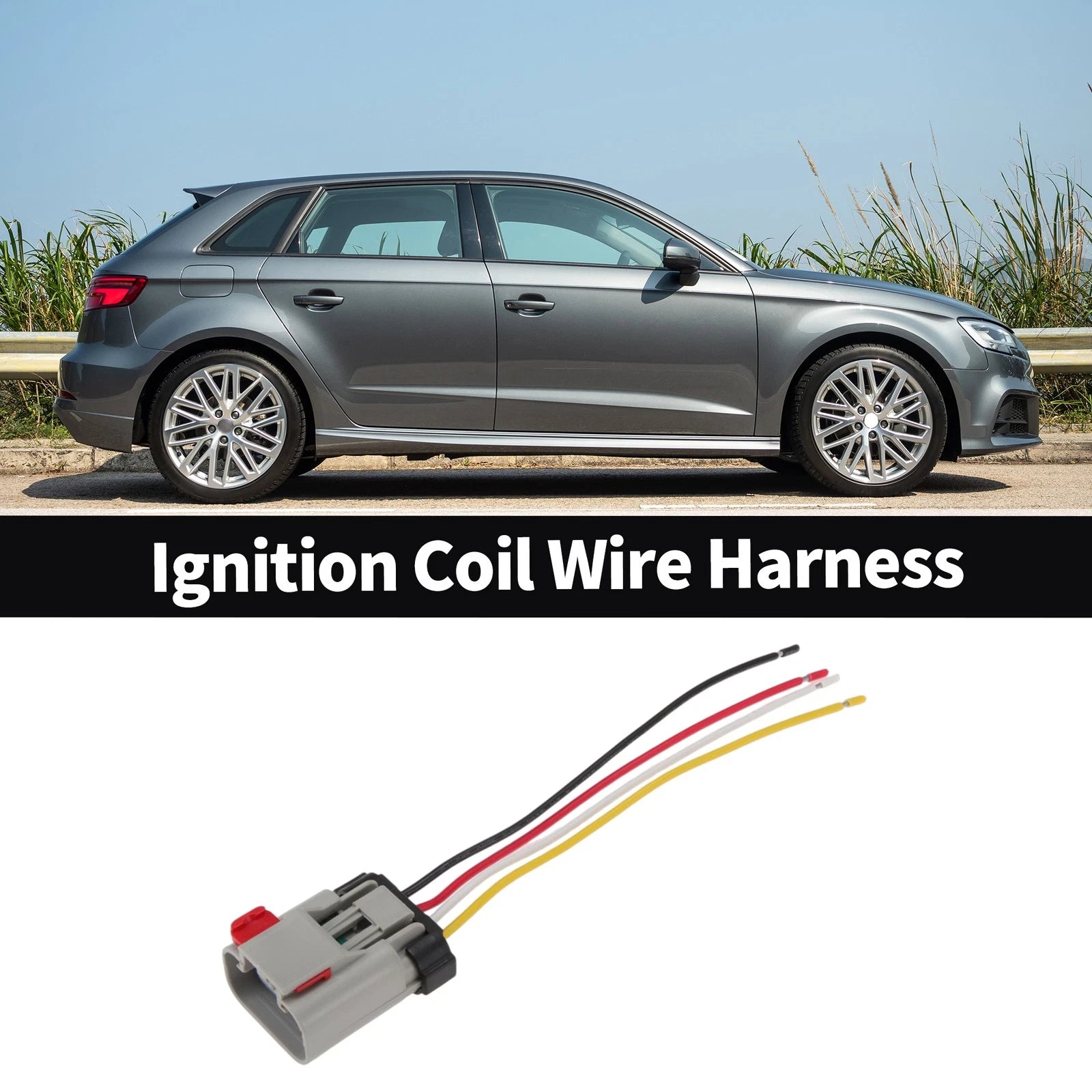 Ignition Coil Connector for Jeep Wrangler (2007–2011) Harness Wiring Plug
