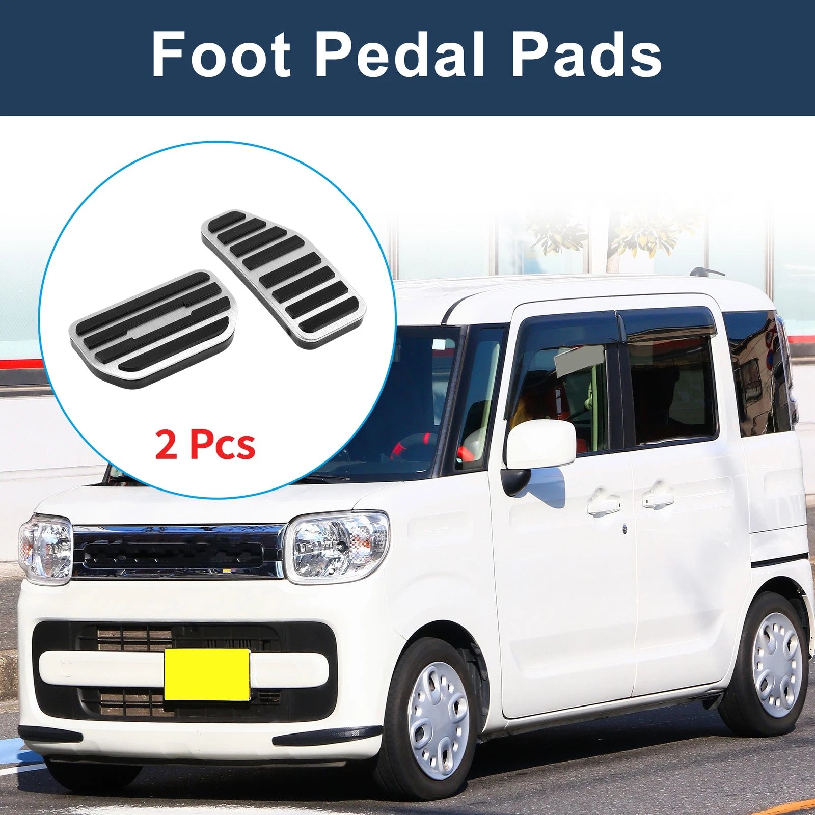 Automatic Foot Accelerator Pedal Covers for Suzuki Spacia MK54S (2017–2023)