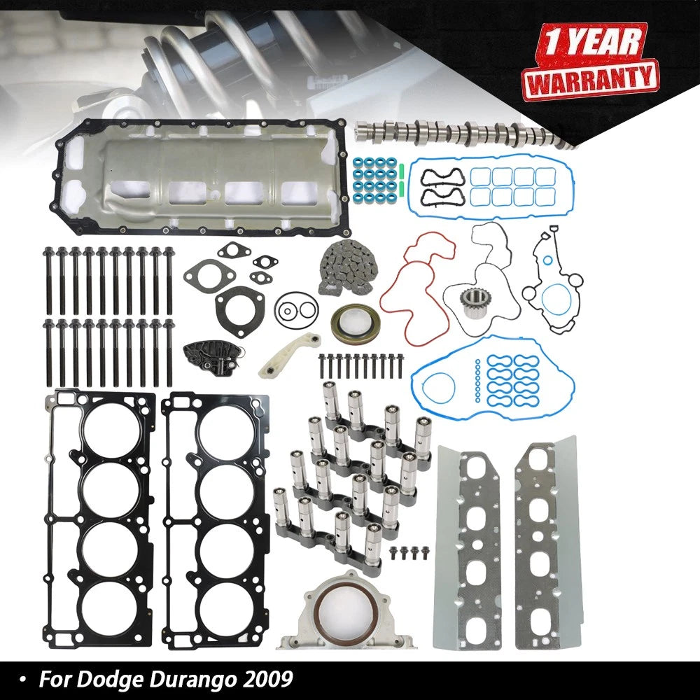 Camshaft, Lifters, Timing Kit for Dodge Ram 1500 (2009–2010)