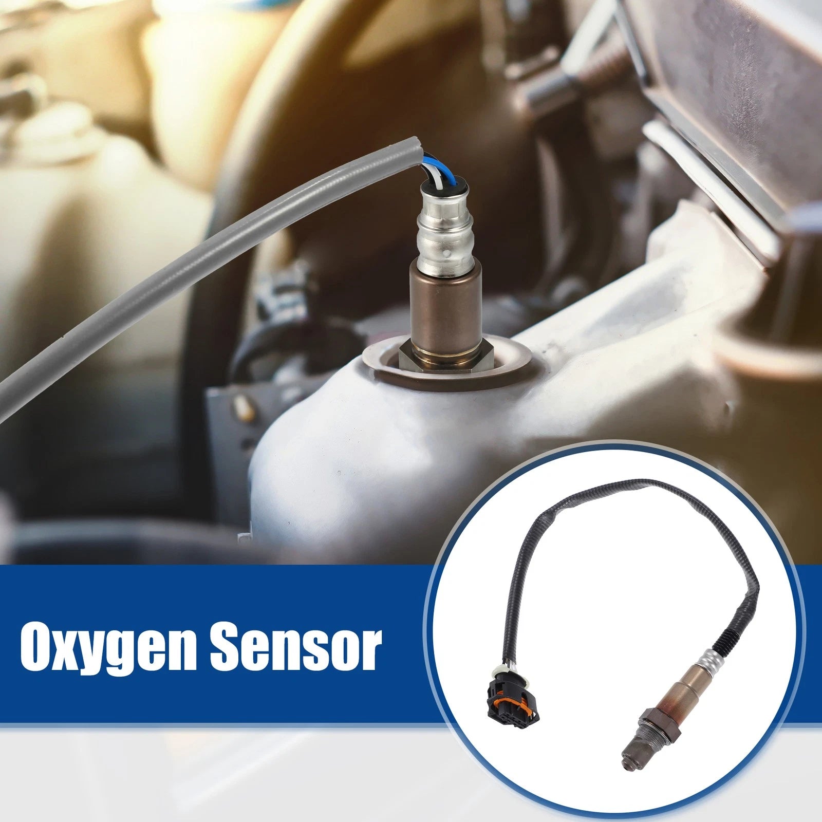 Rear Lambda O2 Oxygen Sensor Replacement for Vauxhall Corsa C Hatchback (2000–2016)