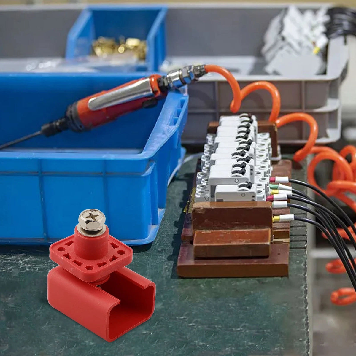 2X Copper Lithium Battery Terminal Connectors for Energy Storage