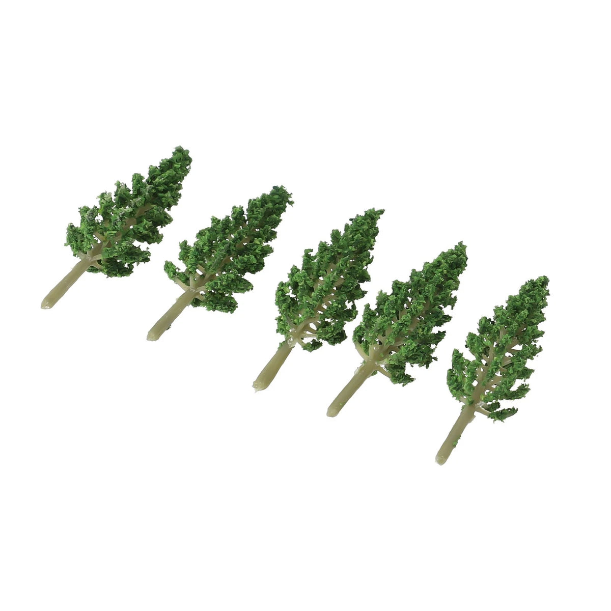 Set of 4 Practical Model Trees for Diorama Scenery