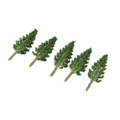 Set of 4 Practical Model Trees for Diorama Scenery