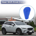 1 Pc Gear Shift Knob Cover for Mazda 3 (2014–2019) Blue Silicone