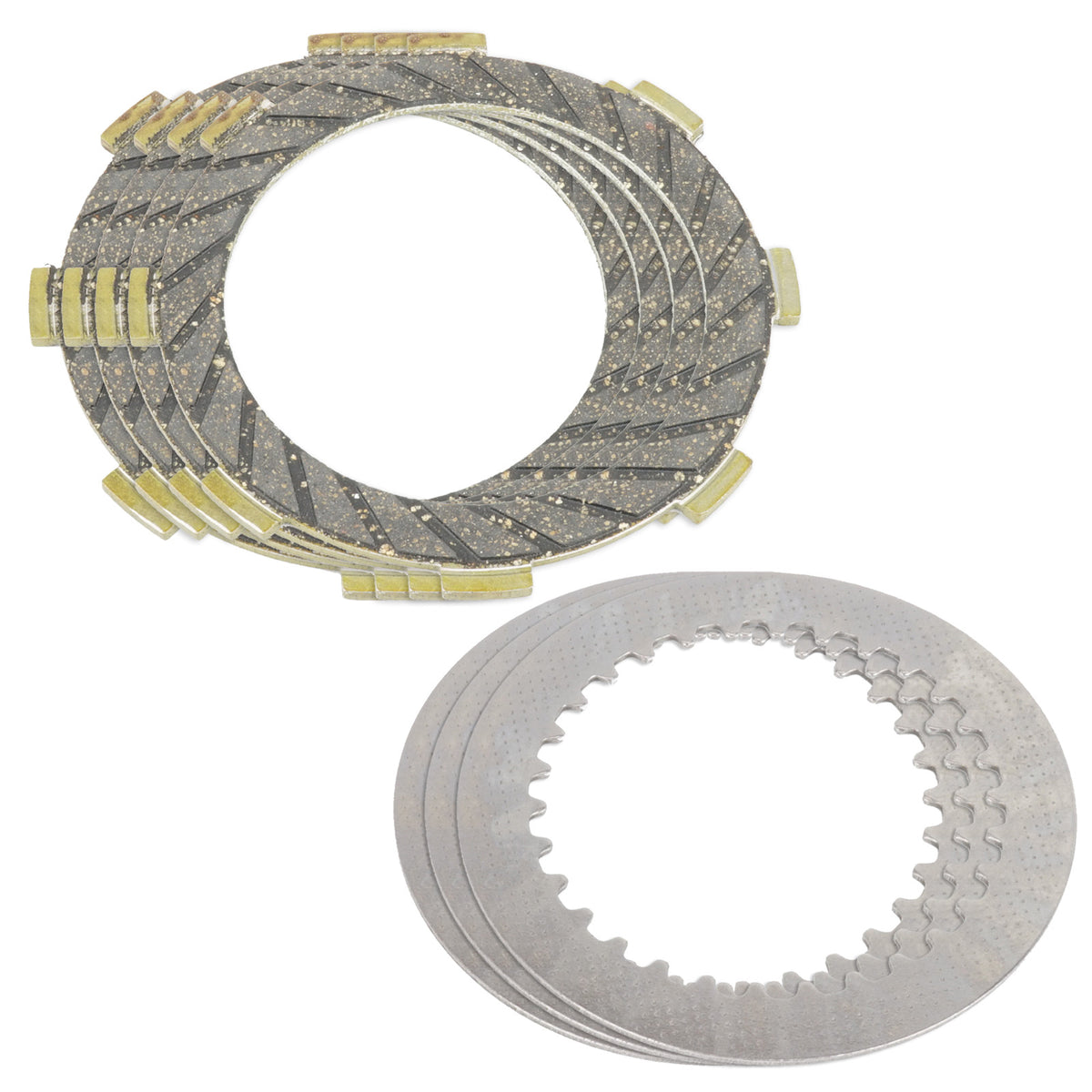 Clutch Kit Friction and Steel Plates Replacement for Kawasaki KE100 (1976–2001)
