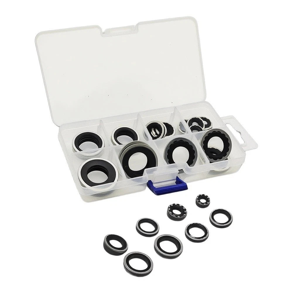 30PCS AC O Ring Kit for Automotive A/C System Compressor Seals