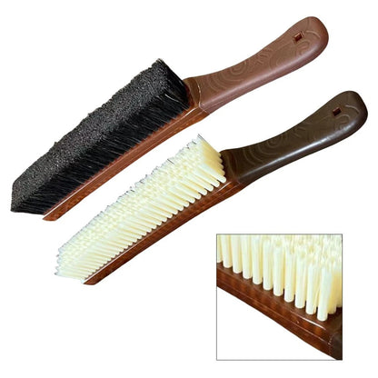 Multi Purpose Brush with Walnut Handle for Clothes and Fabric Cleaning