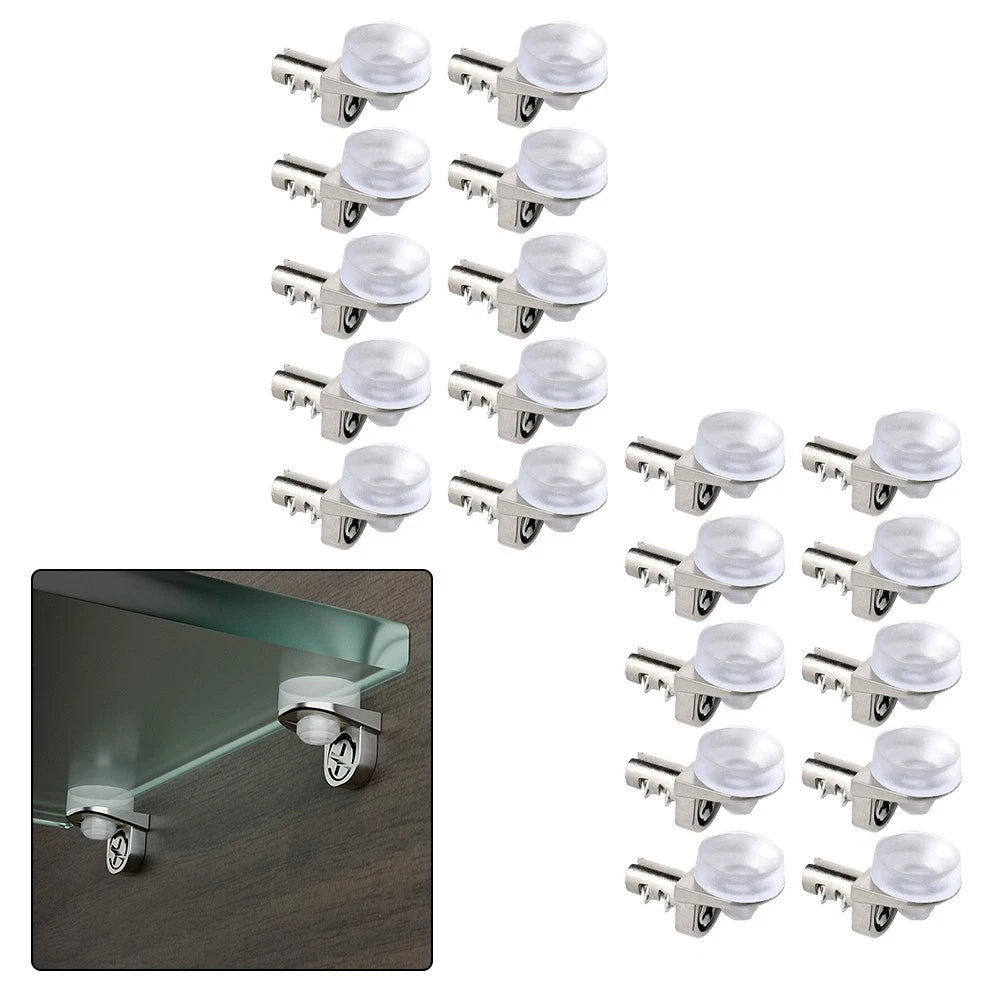 Shelf Support Bracket Clamp for Glass Shelf