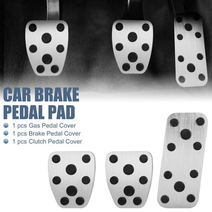 Pedal Cover Kit for Gas Brake Clutch Pedals Replacement for Subaru Impreza (2012–2023)