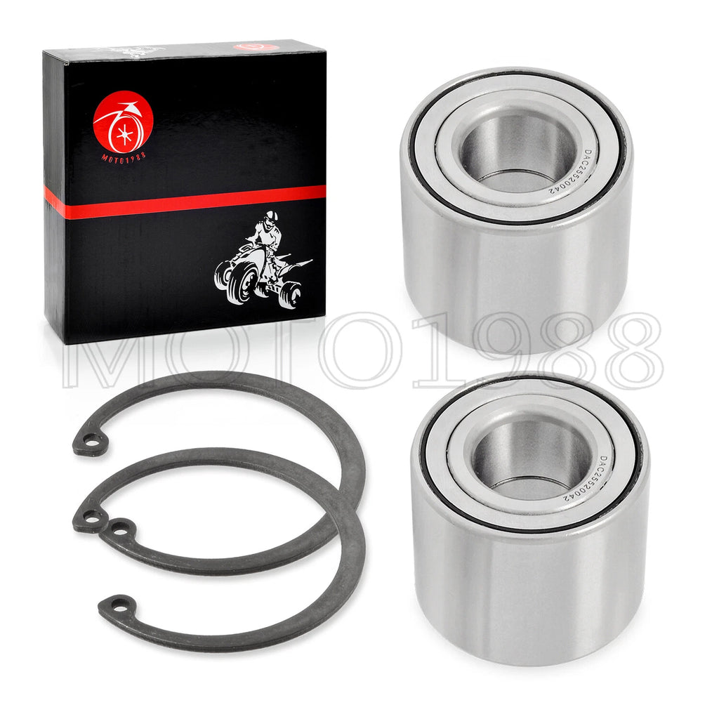 Set of 2 Rear Brake Hub Wheel Bearings for Kawasaki Mule 3000-4010