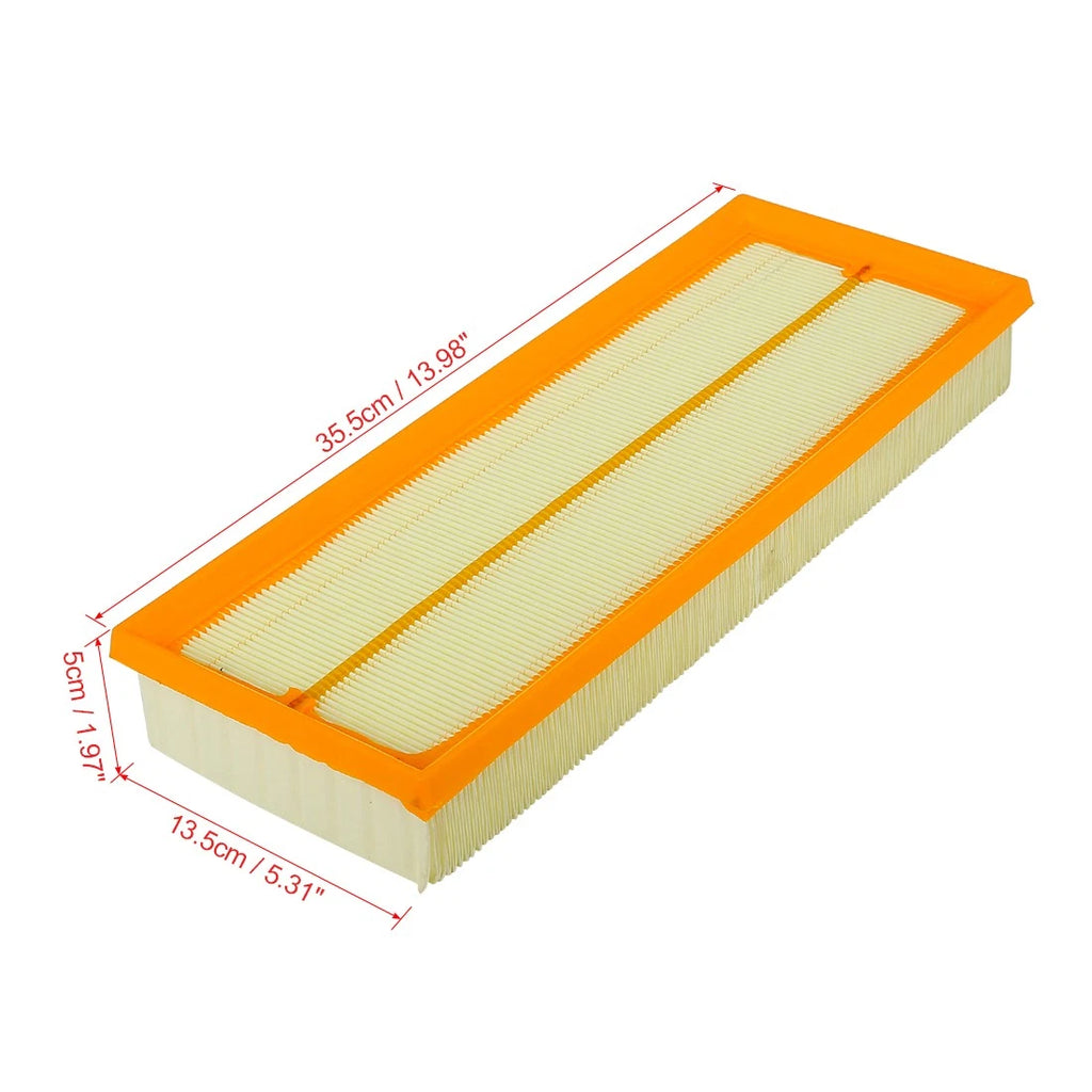 2PC Car Air Filter with Activated Carbon for Mercedes-Benz (2005–2015)