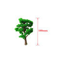 20pcs Model Trees for Train Railroad Park Landscape Scenery (1:100 Scale)