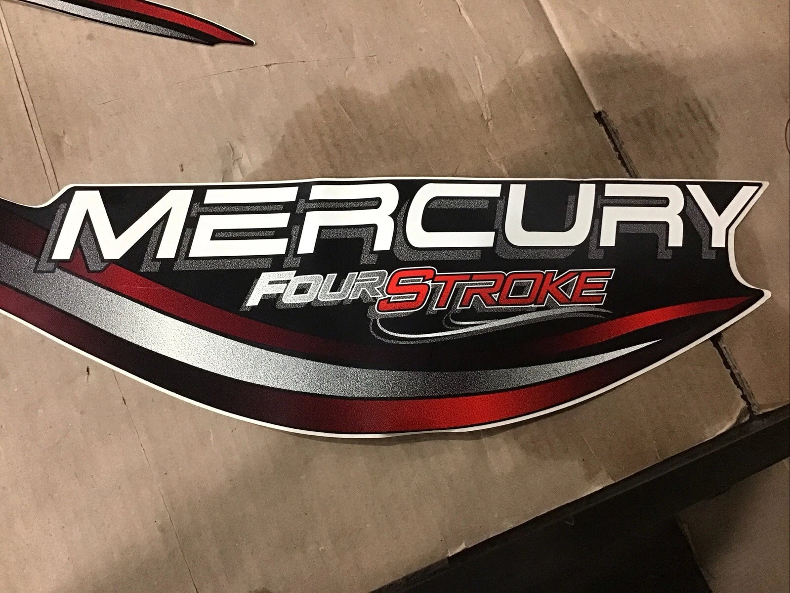 Decal-RNF "Four Stroke" for Mercury (37-854691-9)