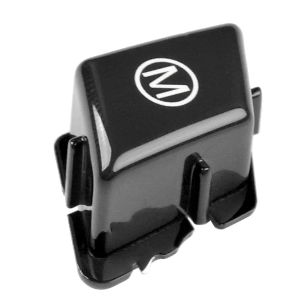 Black Steering Wheel M Push Button Cover For BMW M3 E90 E92 E93
