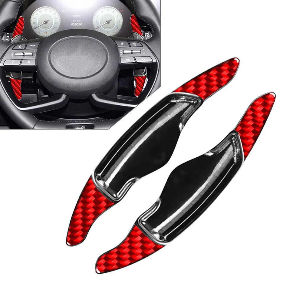 Steering Wheel Shift Paddle Extensions for Hyundai Elantra Genesis G70 Sonata (2017–2023)
