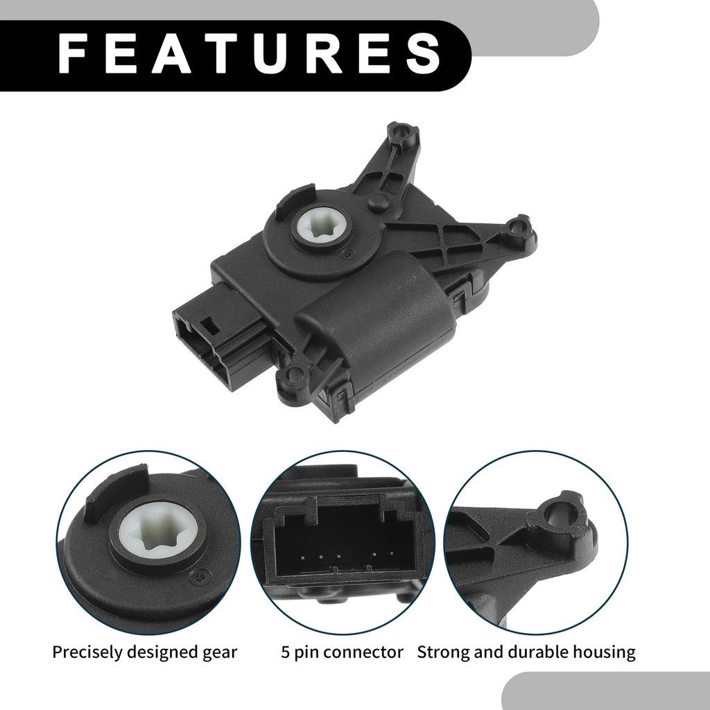 HVAC Heater Blend Door Actuator Replacement for Volkswagen Tiguan (2017–2018)