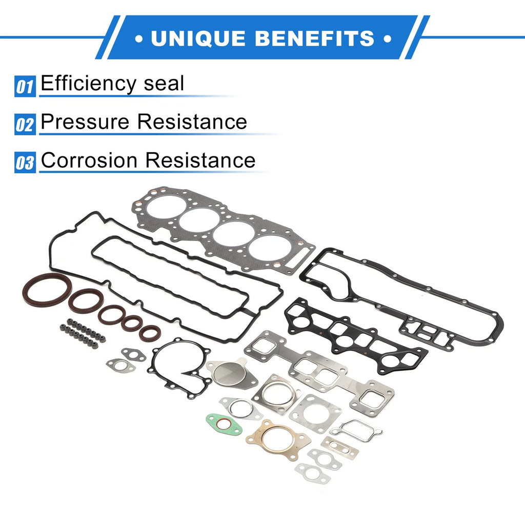 Cylinder Head Gasket Kit Replacement for Mazda BT50 B3000 (2006–2011)