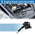 Hood Latch Assembly OEM Replacement for Toyota RAV4 (2013–2018)
