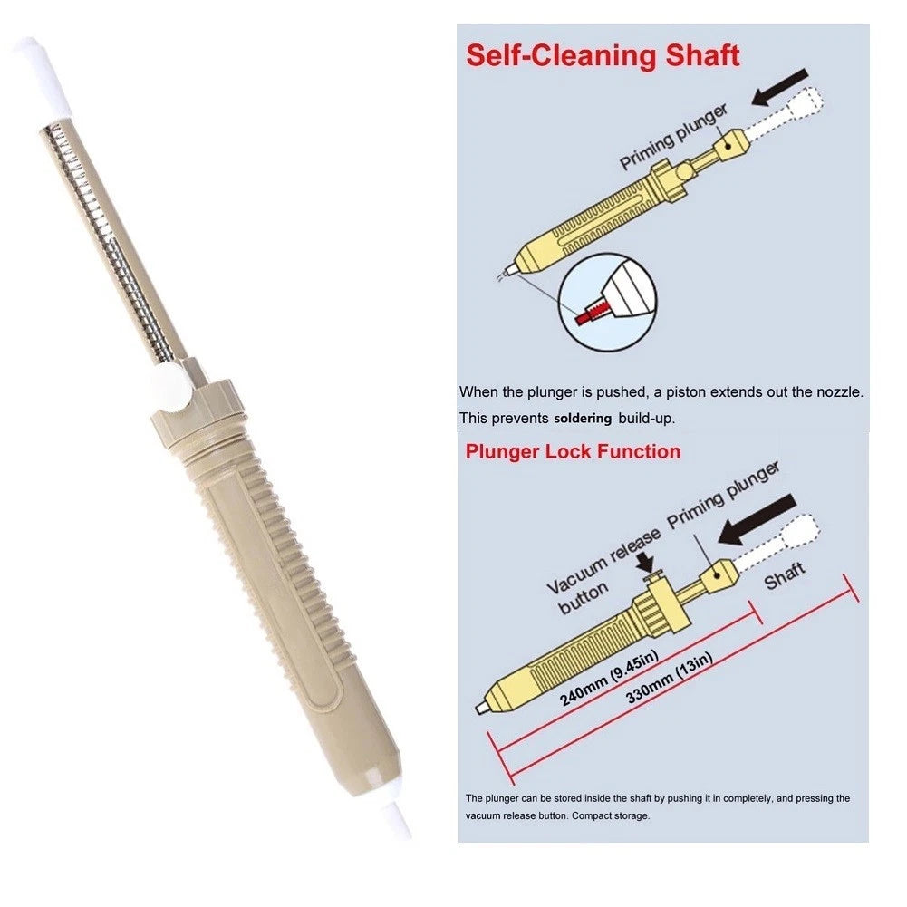 Desoldering Pump Vacuum Solder Remover 330mm