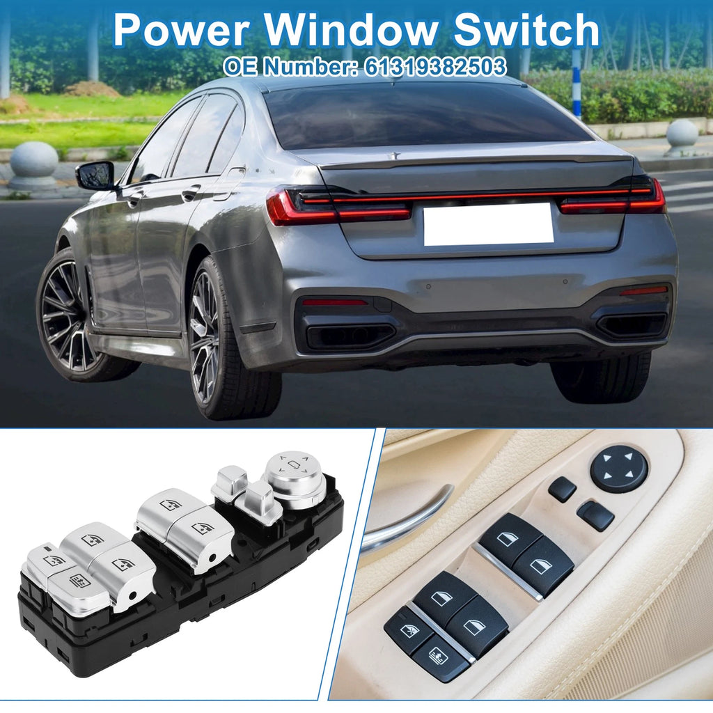 Power Window Switch for BMW 740e xDrive (2017–2020)