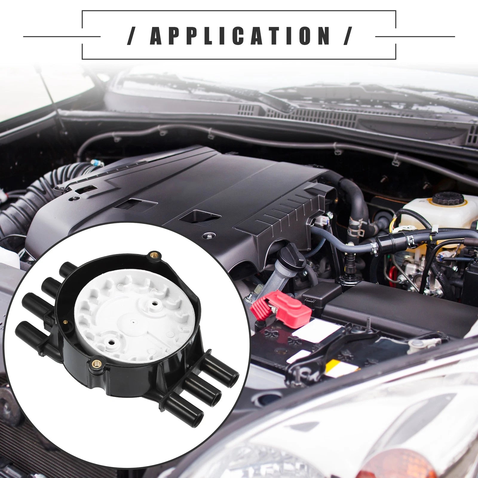 Distributor Cap Rotor Kit with Brass Terminals for Chevrolet (1937–1937)