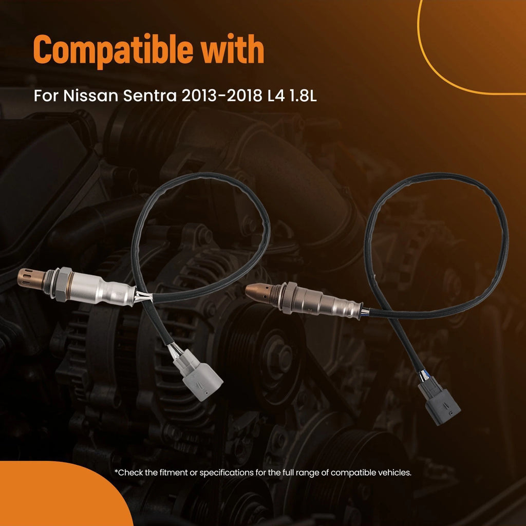 Upstream & Downstream O2 Oxygen Sensor for Nissan Sentra (2013–2018)