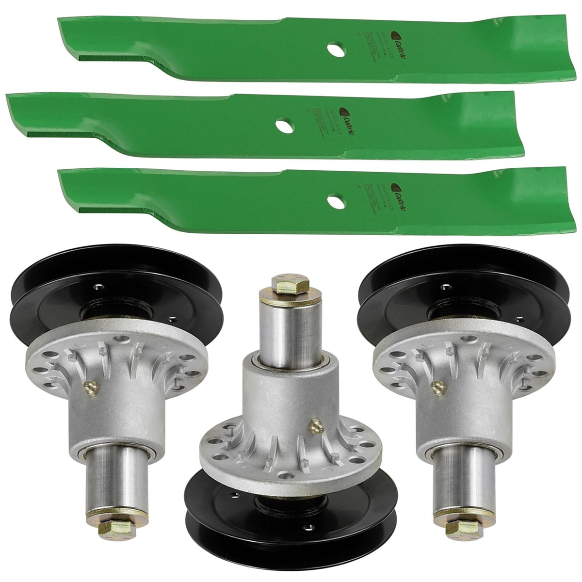 Deck Spindle with Pulley and Blade Replacement for Exmark (2008–2018)