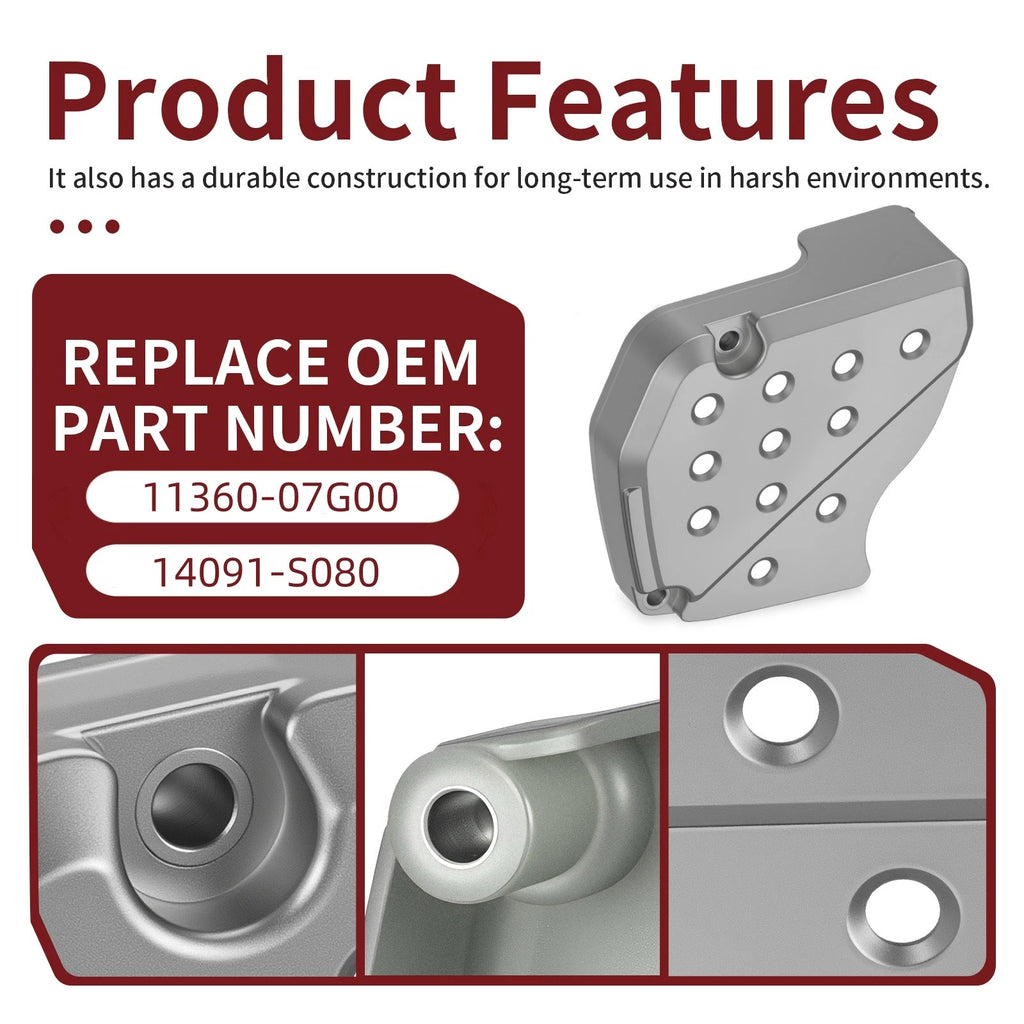 Front Sprocket Cover for Suzuki QuadSport Z400 (2003–2008), Kawasaki KFX400 (2003–2006)