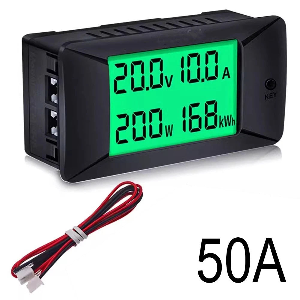 DC Digital Voltmeter Ammeter for Distribution Cabinets