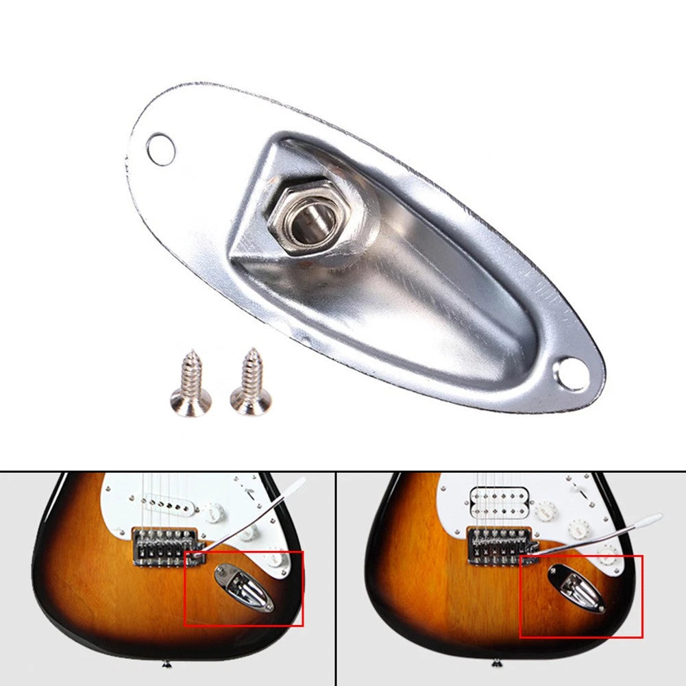 1/4" Loaded Guitar Pickup Output Input Jack Socket for FD Strat