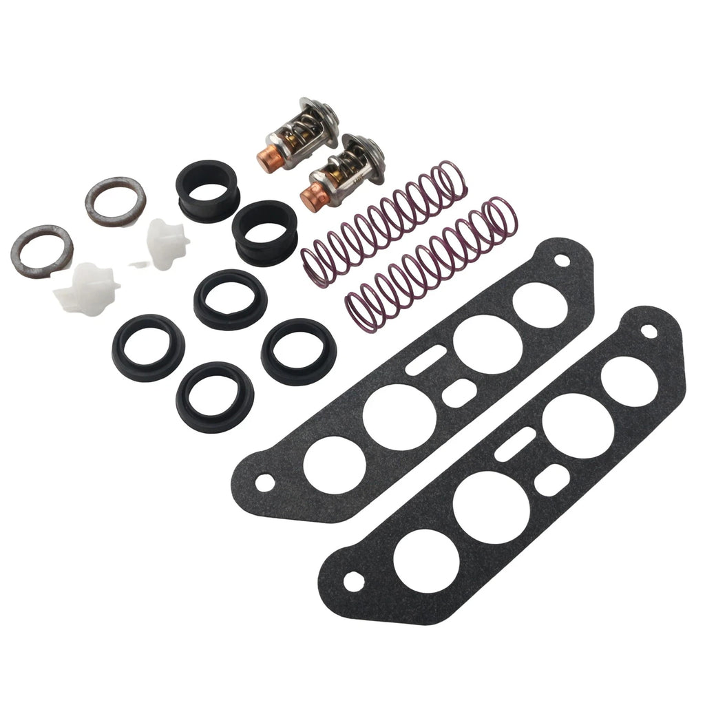 Thermostat Kit for Evinrude Johnson OMC BRP 65 80 JET 80-140 HP V4 (1978–1995)