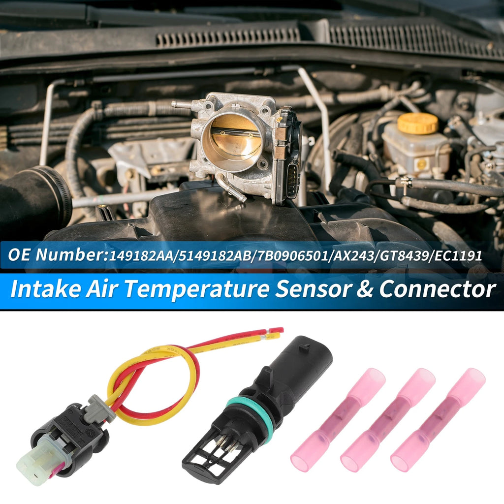 Intake Air Temperature Sensor Connector Kit for Jeep Wrangler (2011–2018)
