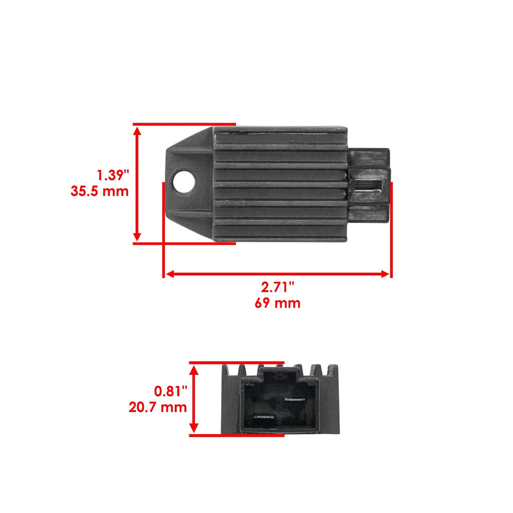 Voltage Regulator Replacement for Suzuki RMX250 (1989–1998)