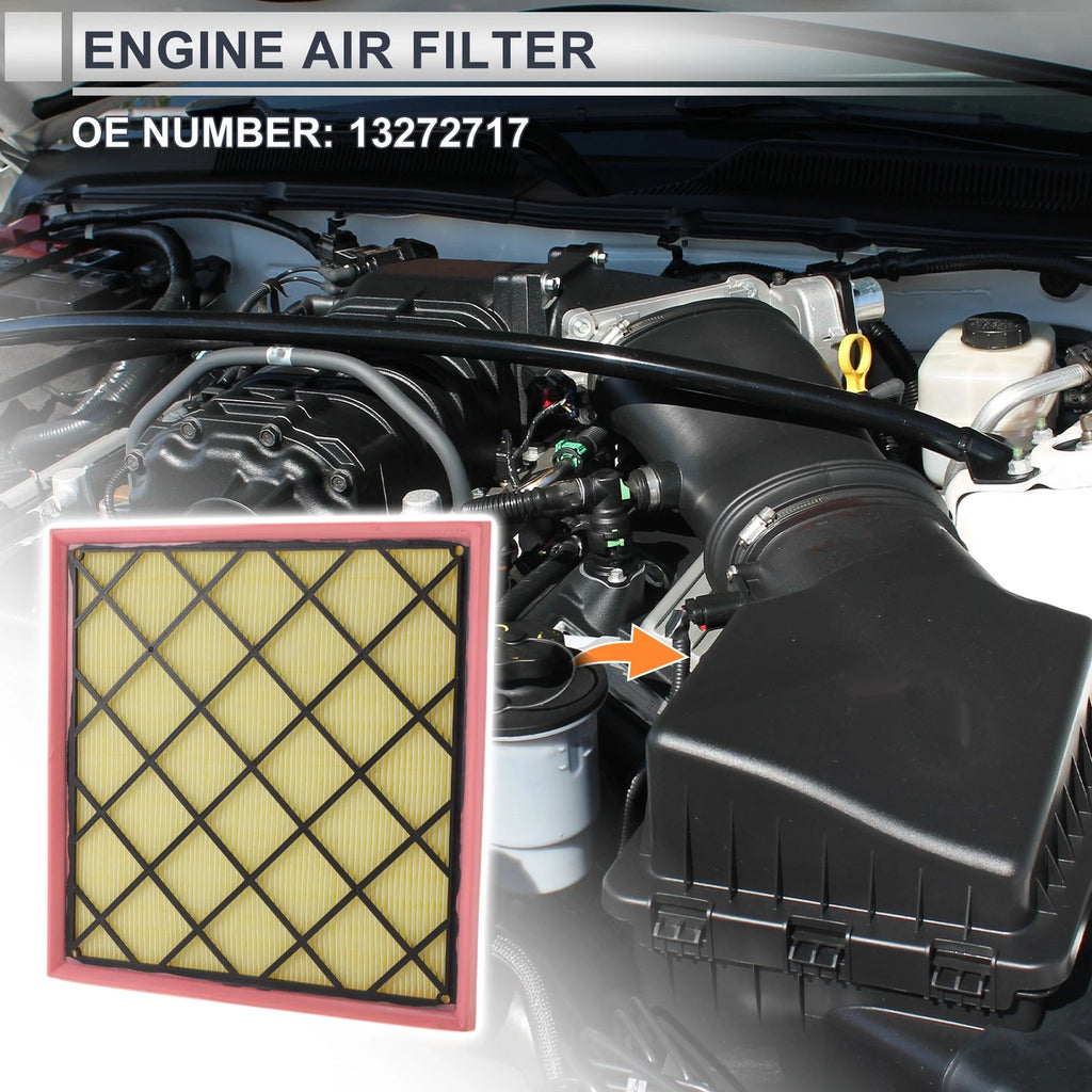 Engine Air Filter Replacement for Chevrolet Cruze (2009–2016)