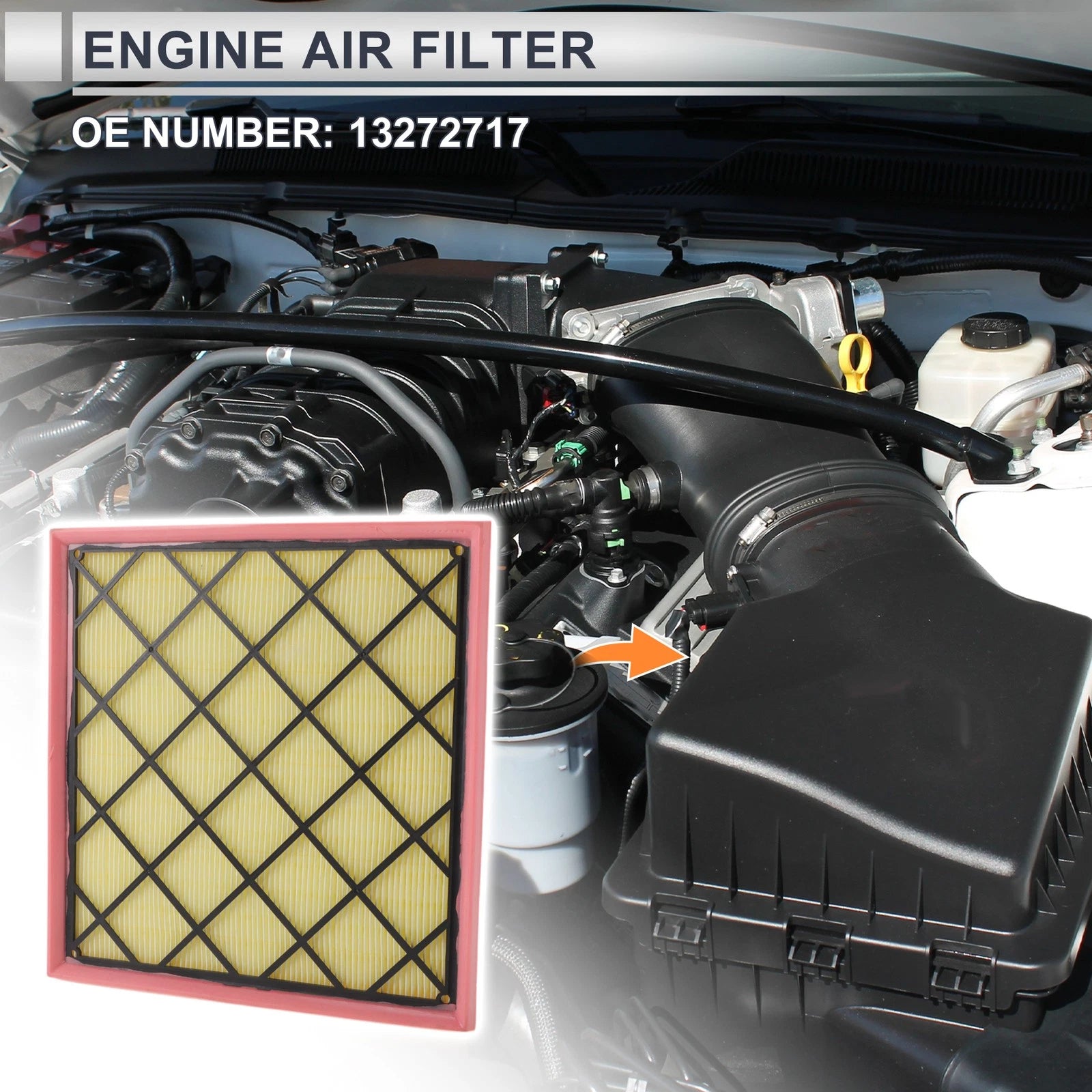 Engine Air Filter Replacement for Chevrolet Cruze (2009–2016)