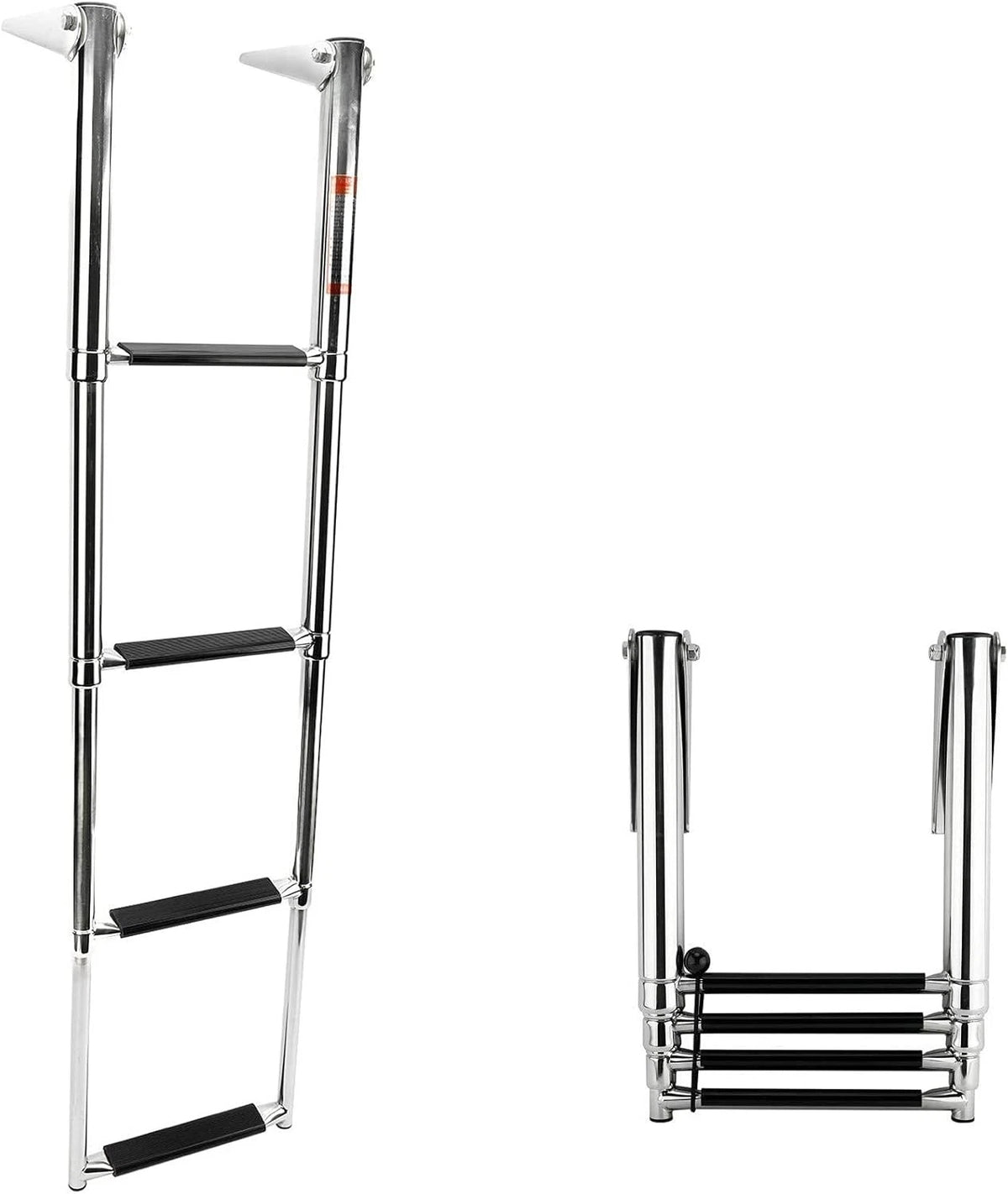 4 Step Stainless Steel Telescoping Boat Ladder for Amarine Made