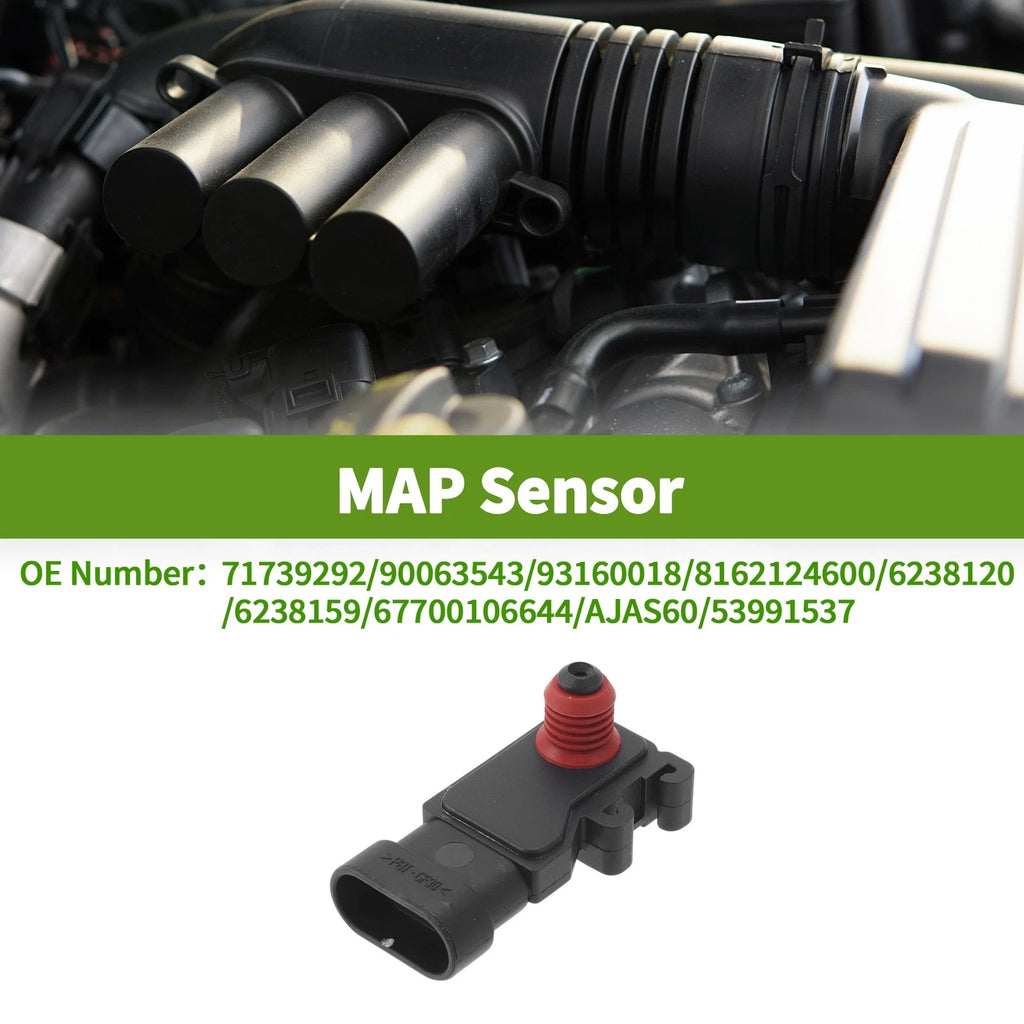 MAP Sensor for Opel Vectra B CC 1.6 i 16V (1995–2002) No.71739292