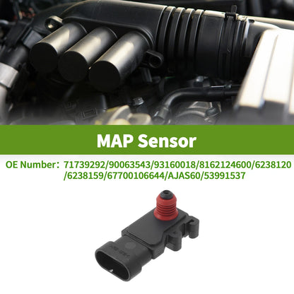 MAP Sensor for Opel Vectra B CC 1.6 i 16V (1995–2002) No.71739292