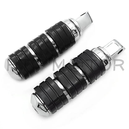 Chrome Foot Pegs for Victory Hammer Vegas 8 Ball (Front & Rear)