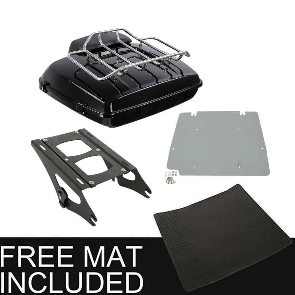 Razor Trunk Backrest Rack Base Plate for Harley Touring Glide (2014–2026)