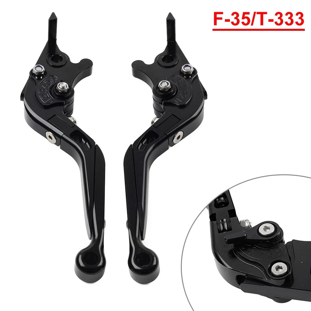 Folding Extendable Brake Clutch Levers for Daytona 675 (2013–2017)