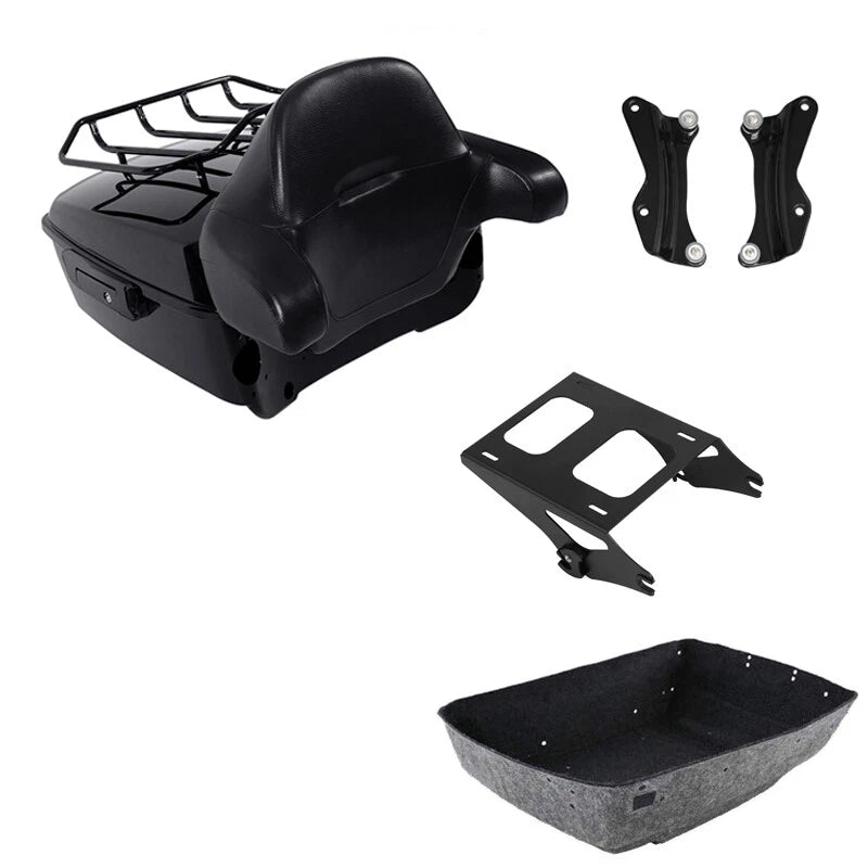 Trunk Pad Mount Rack Docking Kit for Harley Touring FLHX (2014–2026)