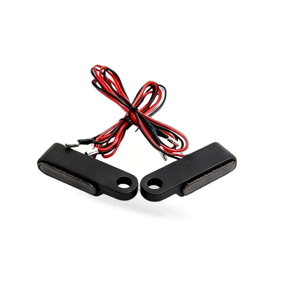 2X Black LED Mini Turn Signal Blinker for Harley Davidson Motorcycle