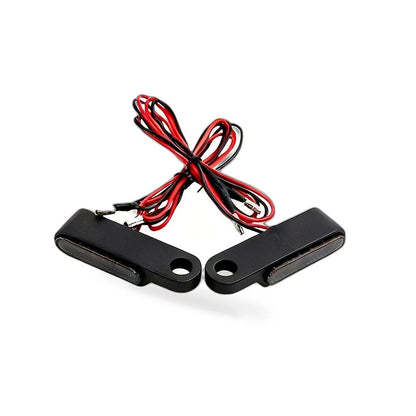 2X Black LED Mini Turn Signal Blinker for Harley Davidson Motorcycle