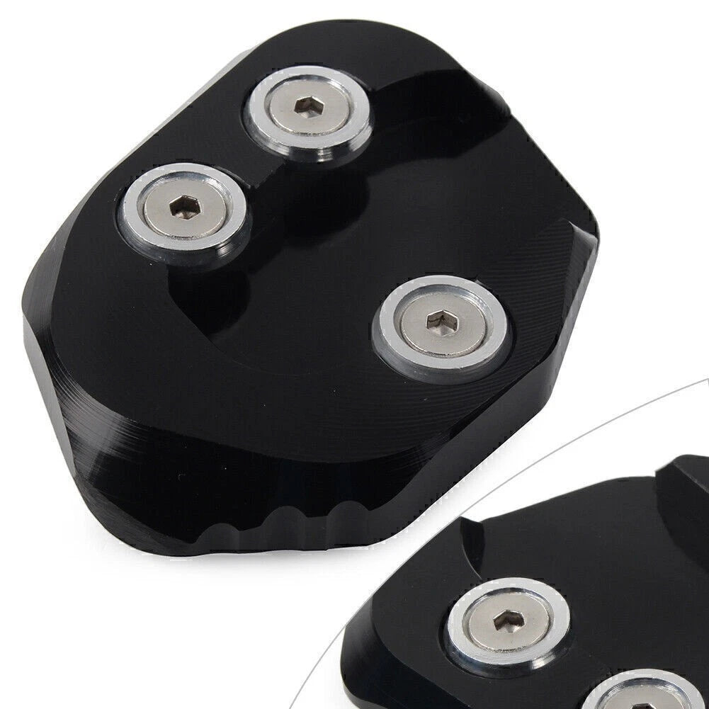 CNC Kickstand Side Stand Enlarger Plate for Honda CB1000R (2018–2019) Black