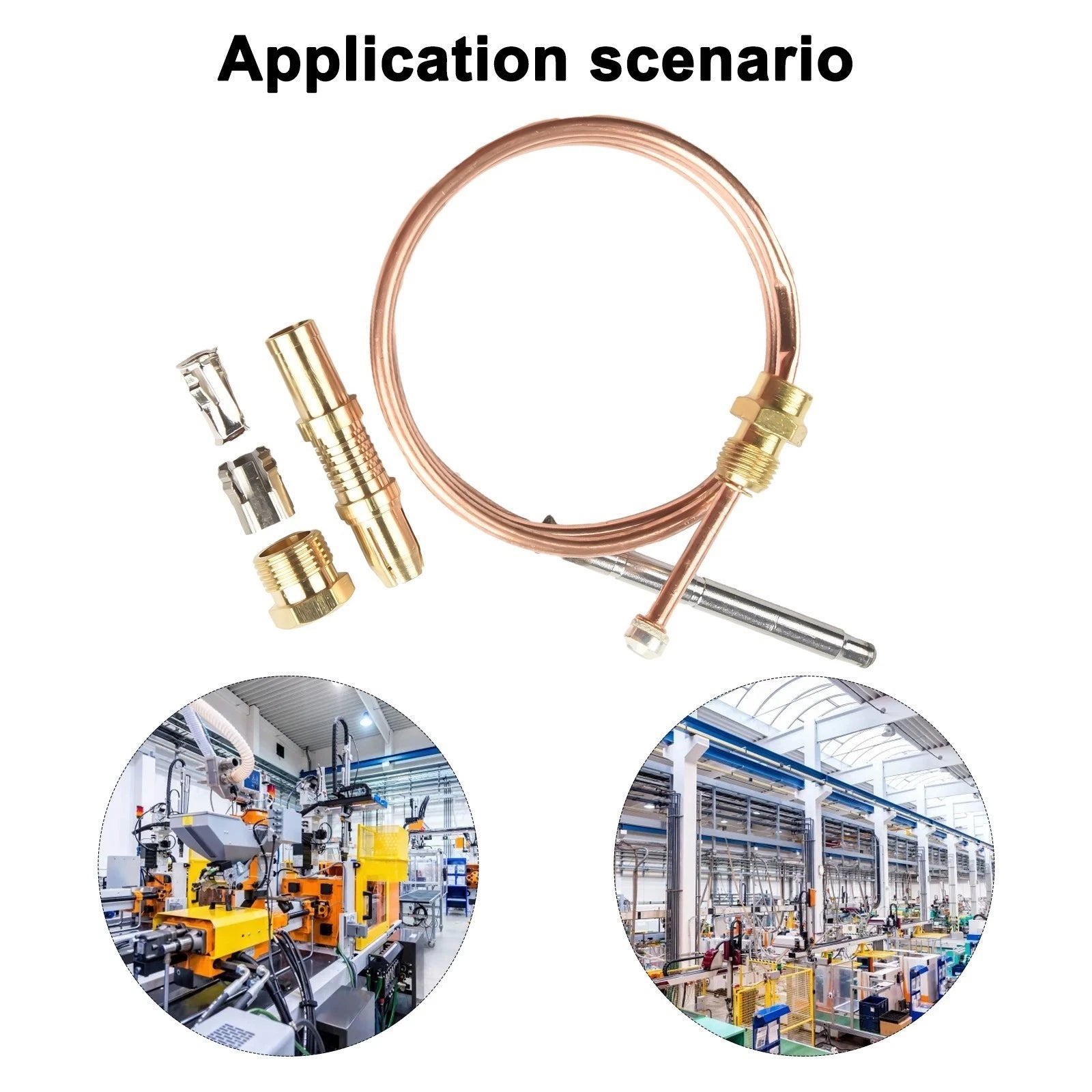 Temperature Sensor Probe for Gas Temperature Control Valve